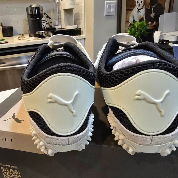 Puma Mostro Mesh 40166601 Mens Black Mesh Strap Lifestyle Sneakers 10.5 (10) NEW - Picture 6 of 9